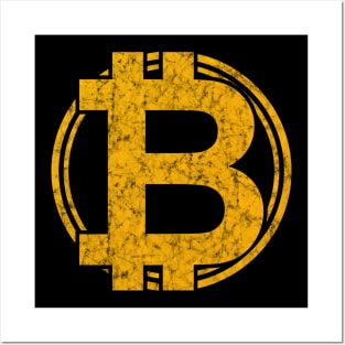 Bitcoin Cryptocurrency Trader Gift Posters and Art